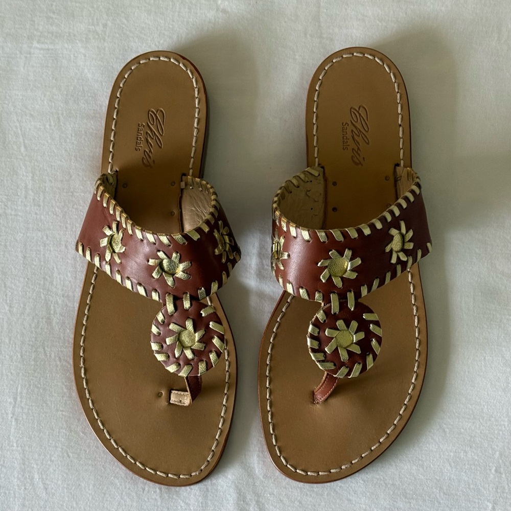 NEW Custom Italian Women’s Sandal in Jack Roger’s Style - Size 11 Wide